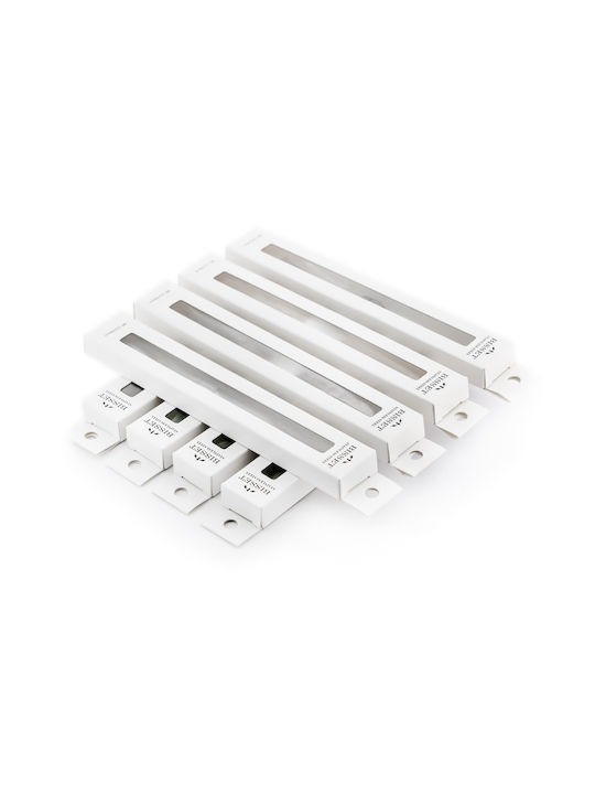 Bisset Μεταλλικό Μπρασελέ Ασημί 12mm