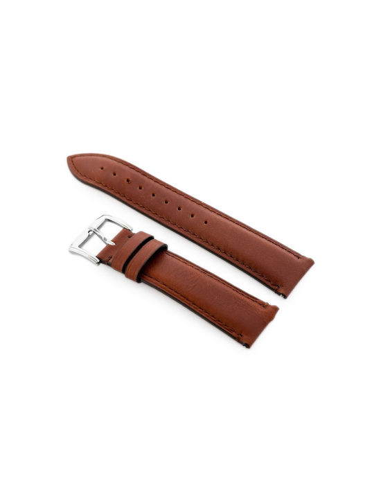 Pacific Leather Strap Brown 20mm