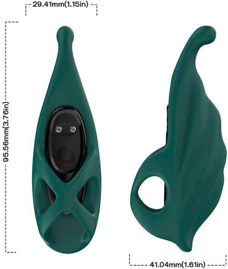 Armony Vibrator Finger 14.7cm Grün