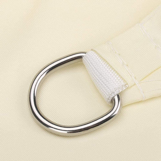 Dreieck Sonnensegel Ecru 3x3x2m 180gr/m²