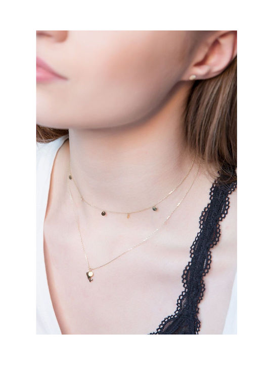 Ania Kruk Necklace from Gold 9 K