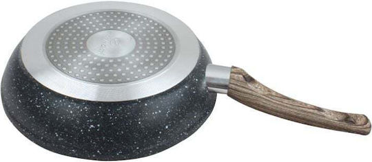 Elekom 28cm Wok Aluminium mit Antihaftbeschichtung