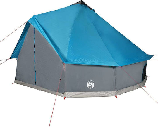 vidaXL Campingzelte Teepee Blau Für 8 Personen