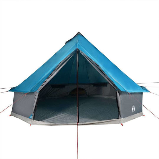vidaXL Campingzelte Teepee Blau Für 8 Personen