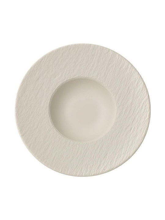 Villeroy & Boch Rock Plate Soup made of Porcelain White with Diameter 27.5cm
