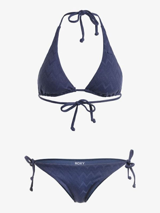 Current Coolness Set Bikini Τριγωνάκι Navy Μπλε