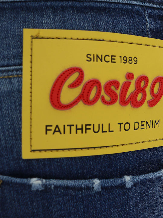 Cosi Jeans Men's Shorts Dark Blue