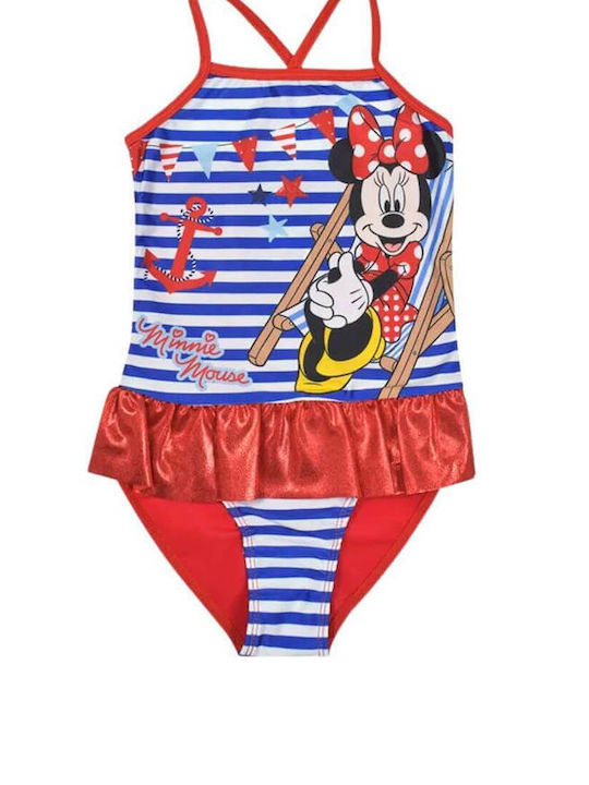Stamion Minnie Mouse Παιδικό Μαγιό Ολόσωμο Πολύχρωμο