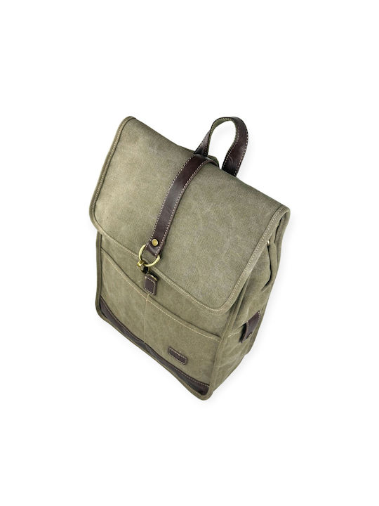 RCM Men's Fabric Backpack Khaki 13lt