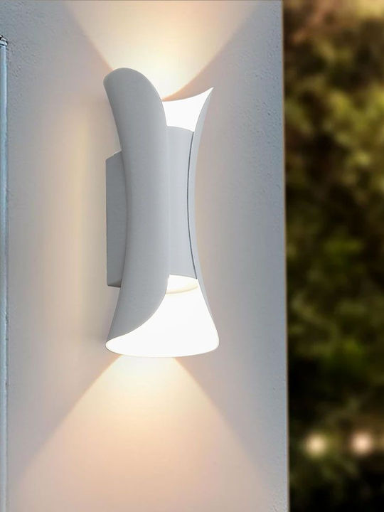 Vivalux Waterproof Wall-Mounted Outdoor Lighting LED 10W 10x20x8cm Vivalux Waterproof Wall-Mounted Outdoor Lighting LED 10W 10x20x8cm