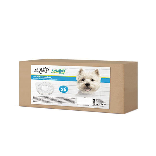 All For Paws Piesă De Schimb Filtru Pentru Câine & Pisică 3x 2.8lt În Culoare Albă