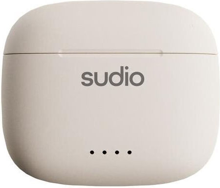 Sudio A1 In-ear Bluetooth Handsfree Ακουστικά με Θήκη Φόρτισης Λευκά