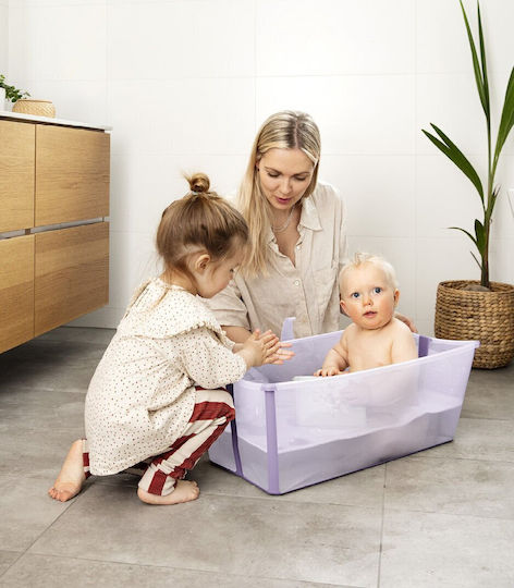 Stokke Foldable Baby Bath Flexi Bath Lilac