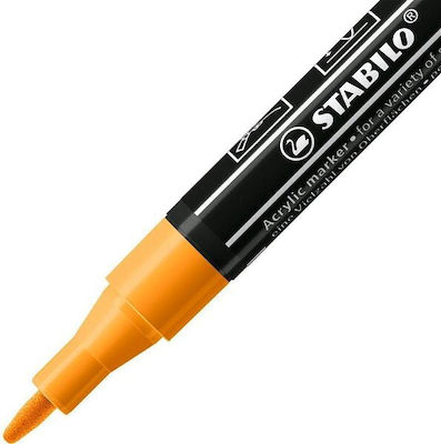 Stabilo Acrylic Marker 2mm Spring - Balení 5 Barev