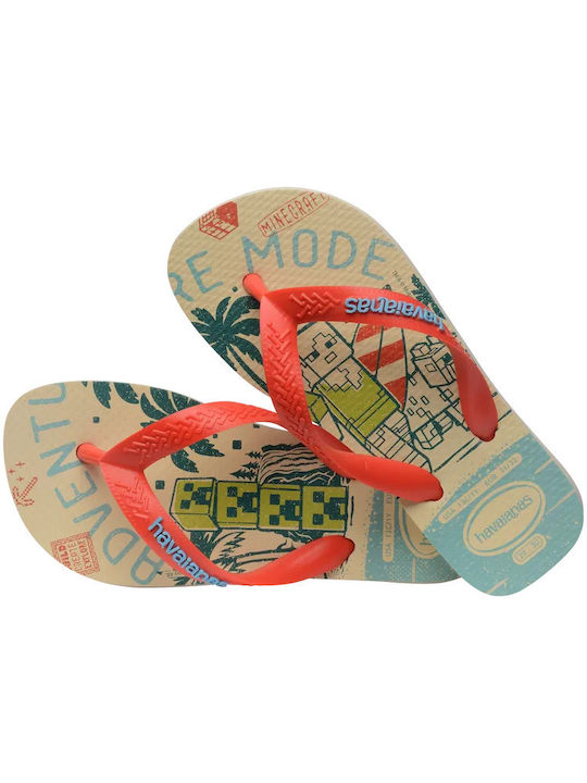 Παιδικές Σαγιονάρες Flip Flops Πορτοκαλί