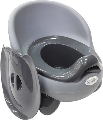 Beboulino Classic Potty with Lid Gray