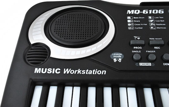 Electronic Organ Zola Microphone Led Display 61 Keys