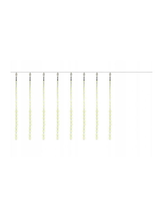 8 Λαμπάκια LED 4.5μ. Θερμό Λευκό τύπου Μετεωρίτης