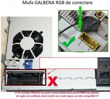 Convertor pentru sisteme CCTV Black RNS315