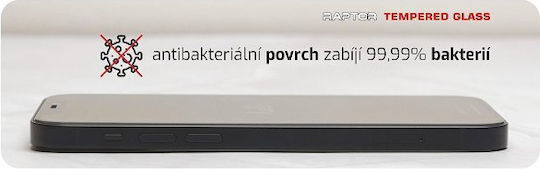 Swissten 3D Antibacterial Screen Protector (iPhone 15 Plus / 16 Plus)