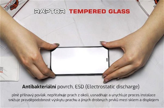 Swissten 3D Antibacterial Screen Protector (iPhone 15 Plus / 16 Plus)