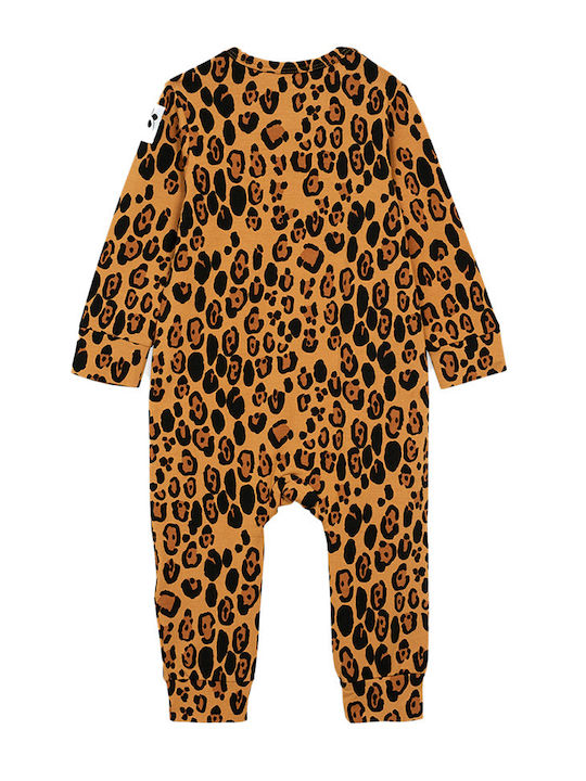 Mini Rodini Baby Bodysuit Leopard