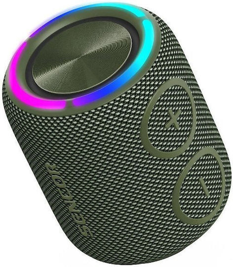 Sencor Sirius 2 Mini Αδιάβροχο Ηχείο Bluetooth 16W με Διάρκεια Μπαταρίας έως 7 ώρες Olive