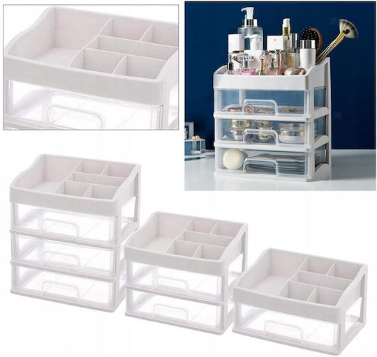 Suport Organizare Cosmetice White