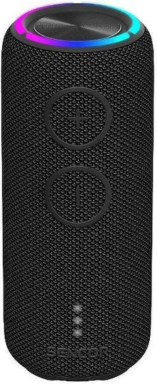 Sencor Sirius 2 Waterproof Bluetooth Speaker 20W with Battery Life up to 7 hours Black
