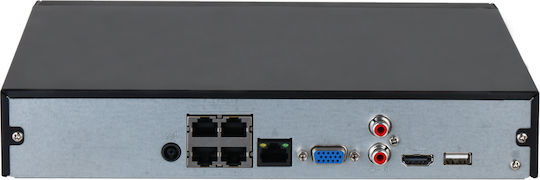 Dahua Înregistrare video NVR cu rezoluție Full HD NVR2104HS-P-4KS3
