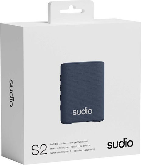 S2 Boxă Bluetooth 5W cu Durată de Baterie până la 5 ore Albastru