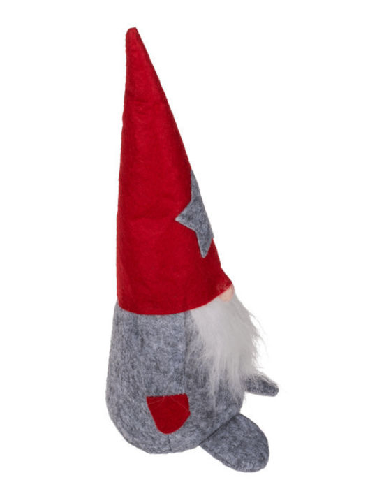 Out of the Blue Christmas Fabric Figure Dwarf Gray Height 25cm