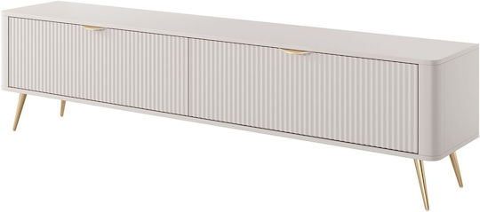 Έπιπλο Τηλεόρασης Lante Μπεζ Μ200xΠ38xΥ51cm