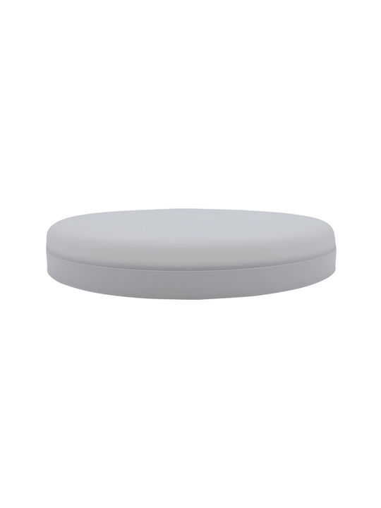 Uncle George Round Outdoor LED Panel 48W with Cool White Light 29.5cm