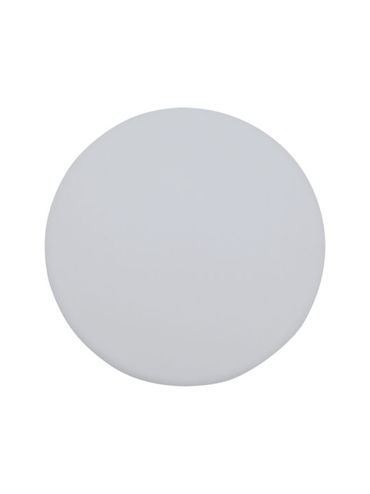 Uncle George Round Outdoor LED Panel 48W with Cool White Light 29.5cm