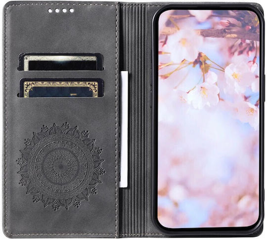 Mandala Flower Book Γκρι (Google Pixel 8a)