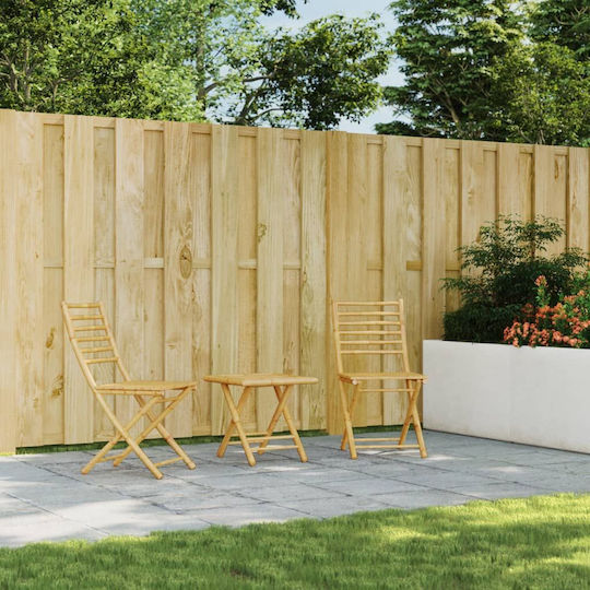 Garten- und Outdoor-Möbelsets für kleinen Raum 3 Stück Braun mit Kissen