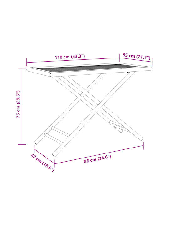 Set Sala De Mese Pentru Exterior 5 Piese Crem Cu Perne