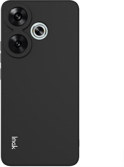 Imak Uc-4 Series Umschlag Rückseite Silikon Schwarz (Xiaomi Poco F6 5G)