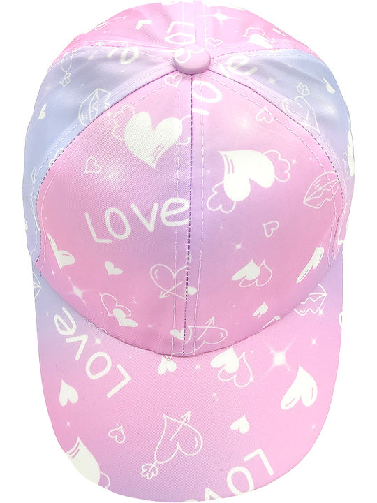 Gift-Me Kids' Hat Jockey Fabric Purple