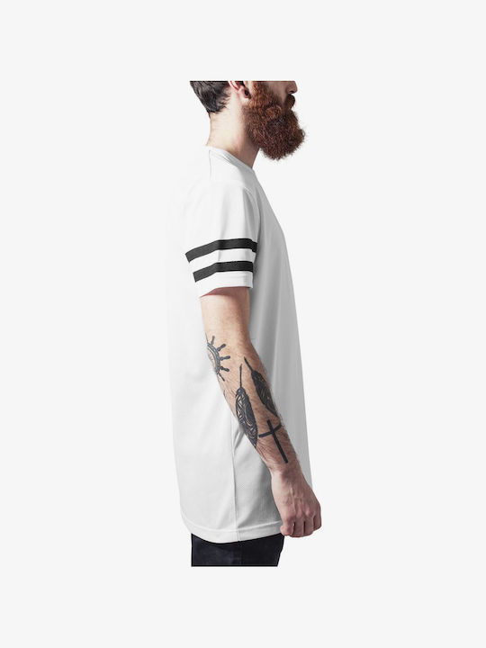 Urban Classics Ανδρικό T-shirt Κοντομάνικο White/black