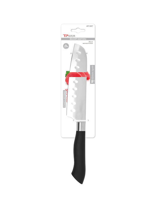 Tpster Μαχαίρι Santoku από Ανοξείδωτο Ατσάλι 31.5cm 35977 5828079359776