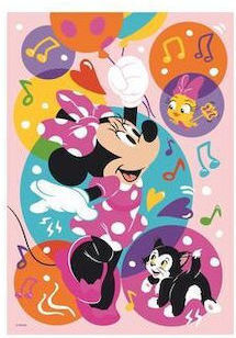 Dino Παζλ Minnie Νeon 100xl Τεμ Παζλ Dino 39418