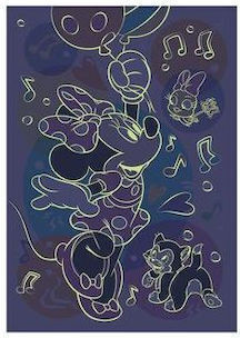 Dino Παζλ Minnie Νeon 100xl Τεμ Παζλ Dino 39418