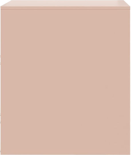 Комоди Метални Розов 2бр 34.5x39x44см