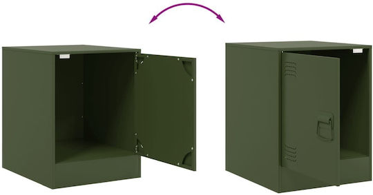 Комоди Метални Зелен 2бр 34.5x39x44см