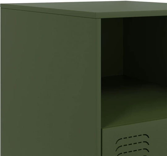 Комоди Метални Зелен 2бр 34.5x39x44см