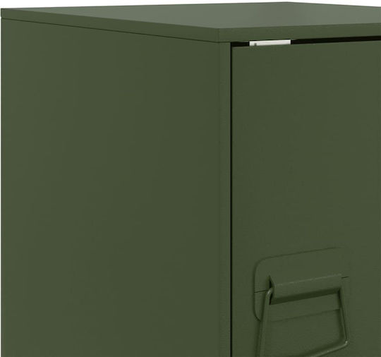 Комоди Метални Зелен 2бр 34.5x39x44см