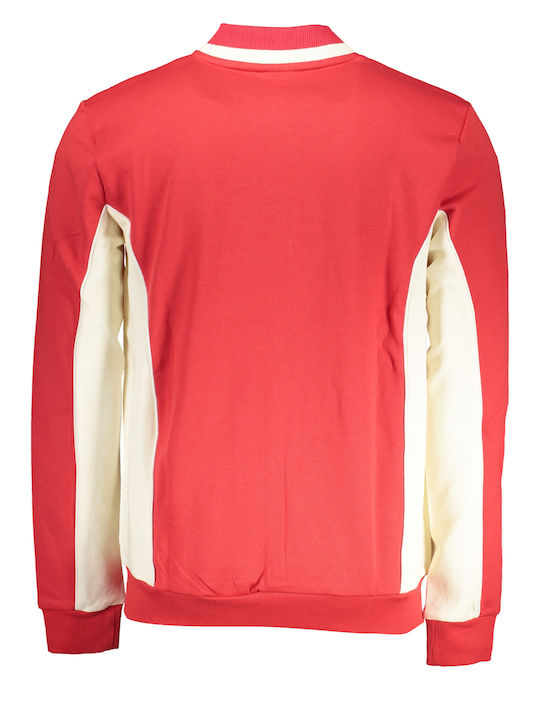 Fila Men's Sweatshirt Jacket with Pockets RED