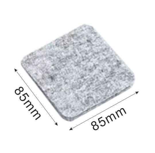 Tpster Τσοχάκια Τετράγωνα με Αυτοκόλλητο 85x85mm 2τμχ 34759